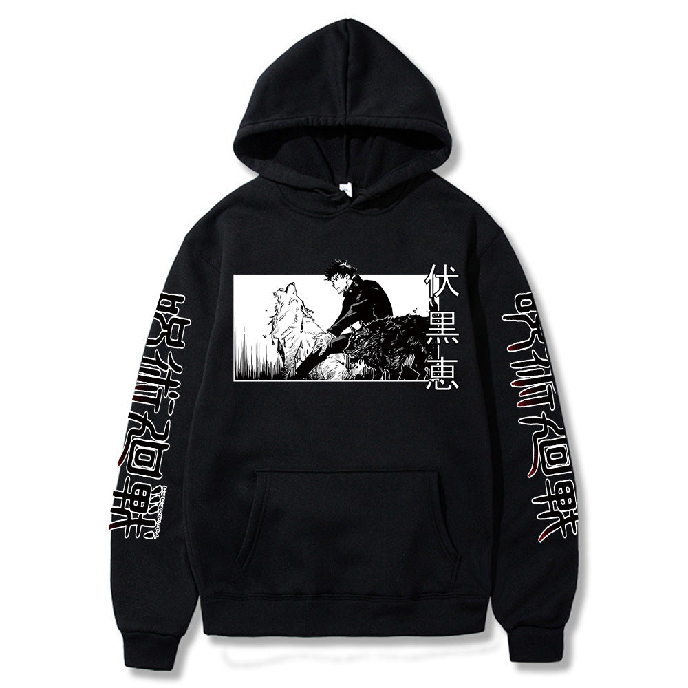 Back to Battle Anime Energy Pullover Hoodie (Unisex)