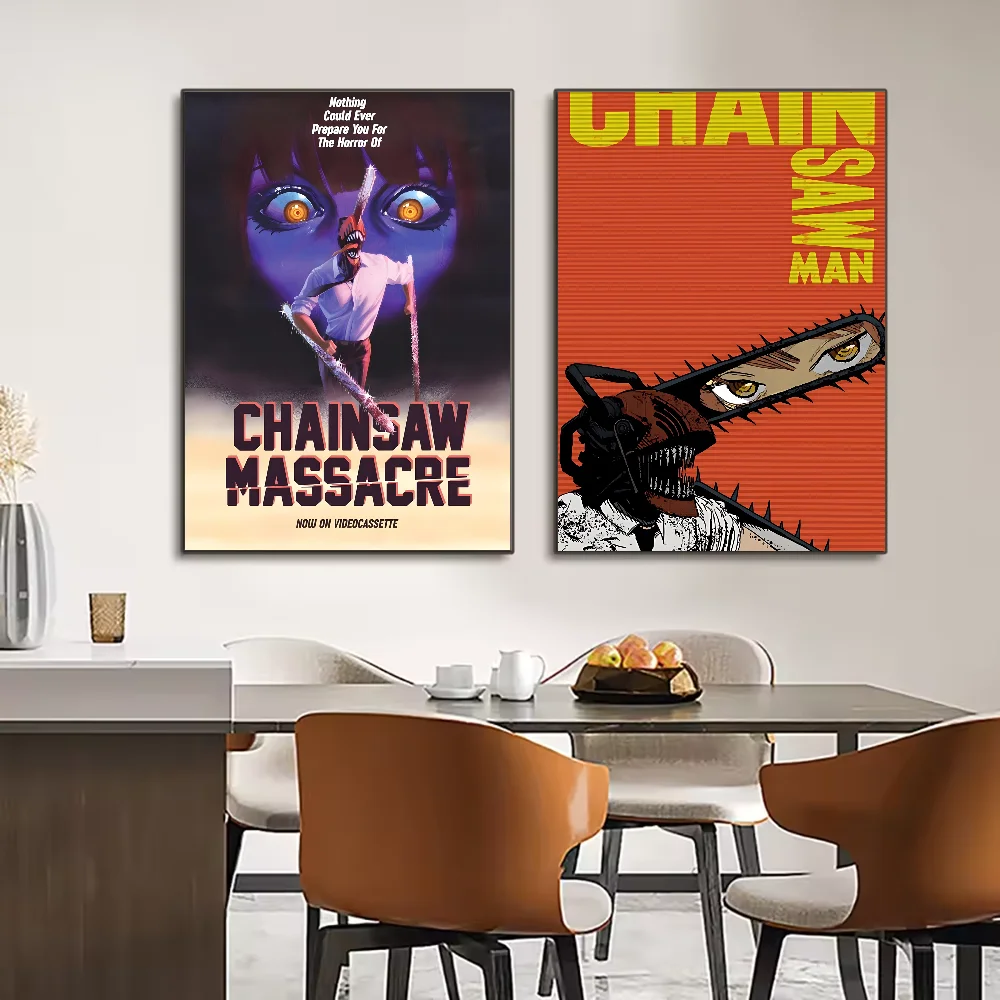 Chainsaw Man HD Poster Waterproof Wall Art