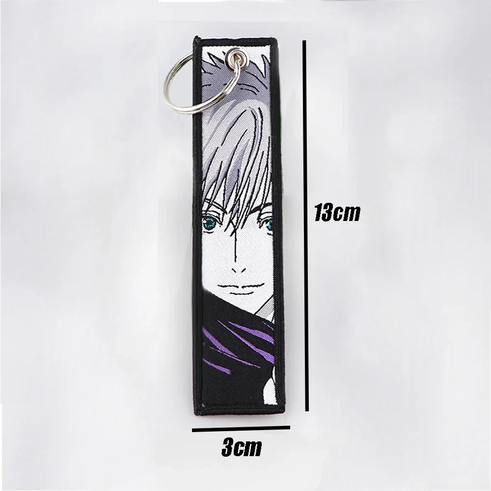 Jujutsu Kaisen Embroidered Keychains