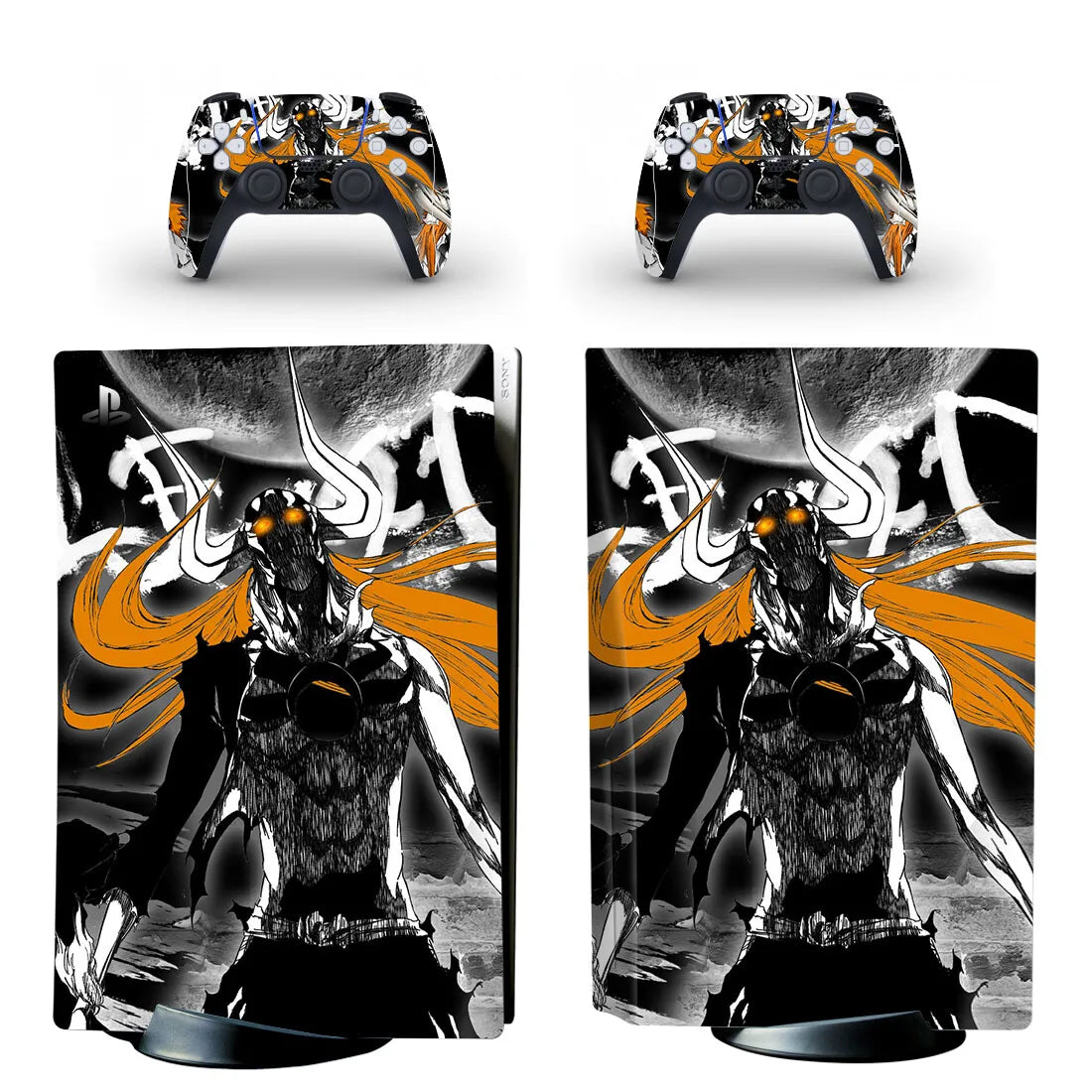Bleach PS5 Disc Skin – Console & Controller Vinyl Decal Set