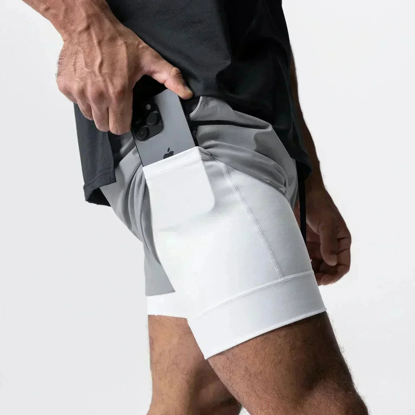 Dragon Ball Z Sparco Gym Shorts 2025 – Goku Fighting Pose Quick-Dry Fitness Shorts