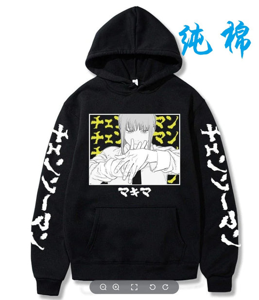 Chainsaw Man Cotton Anime Streetwear
