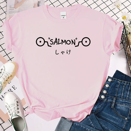 Women's “Salmon” Inumaki T-Shirt JJK