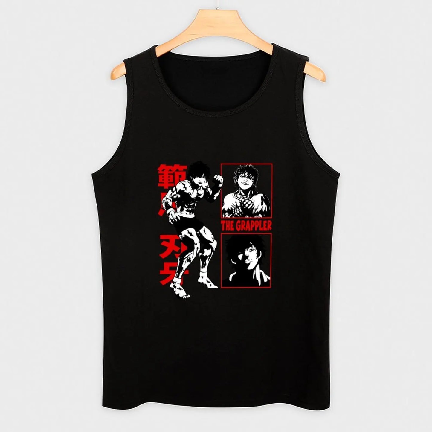 Baki Hanma Sleeveless Tank Top – Muscle Training Shirt