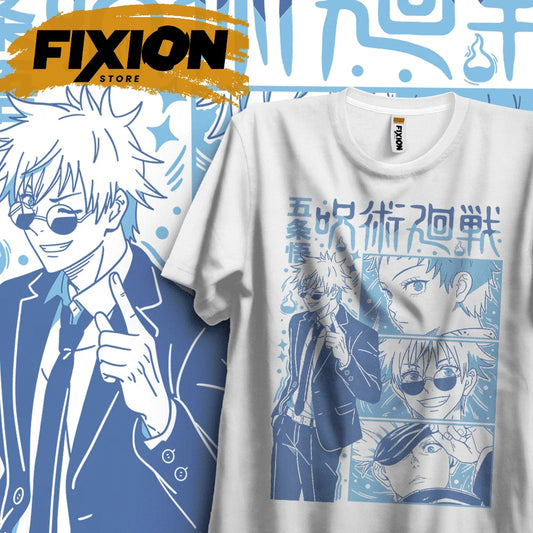 Jujutsu Kaisen Manga Style Gojo Satoru Tee V3
