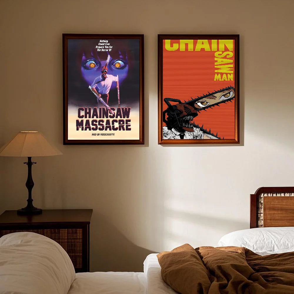 Chainsaw Man HD Poster Waterproof Wall Art