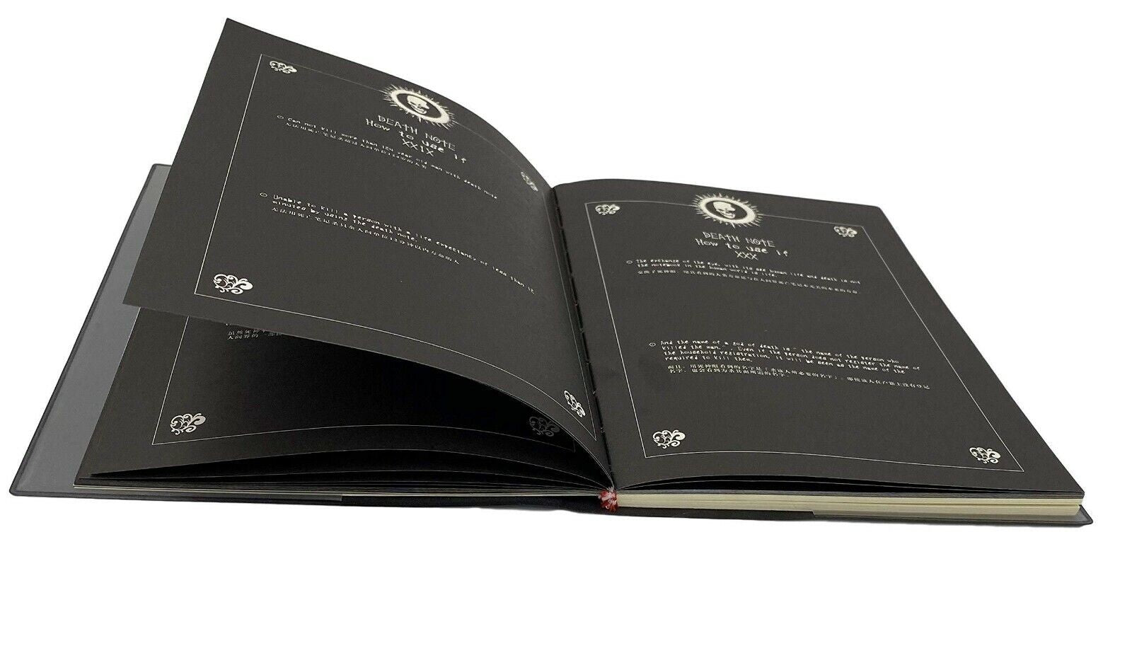 Death Note Anime Cosplay Notebook with Feather Pen