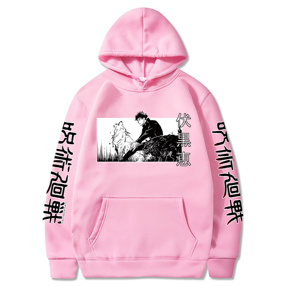 Back to Battle Anime Energy Pullover Hoodie (Unisex)