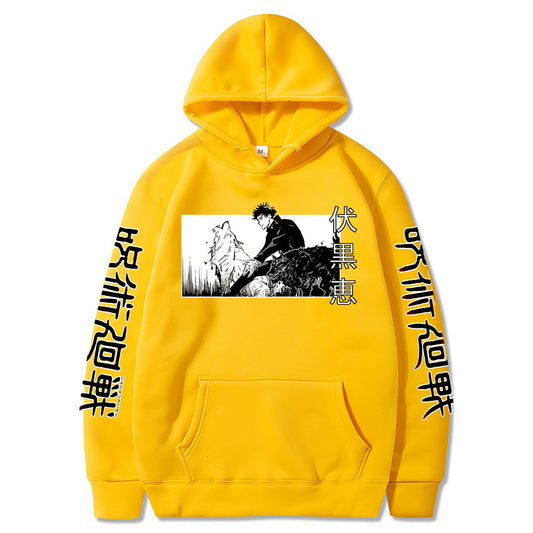 Back to Battle Anime Energy Pullover Hoodie (Unisex)