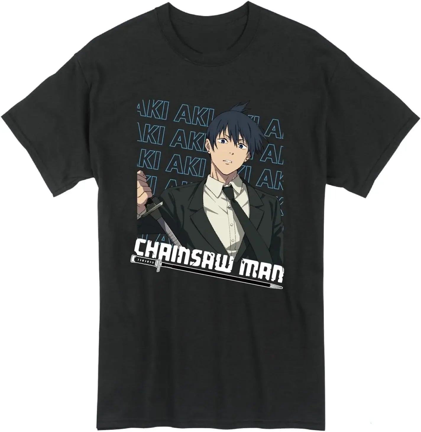 Chainsaw Man Aki Attack Art Tee