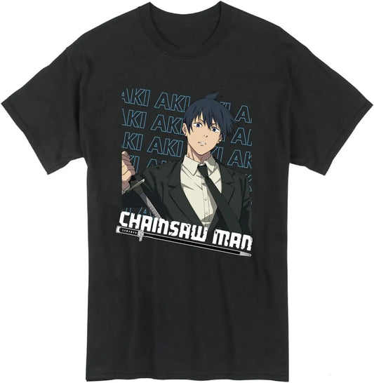 Chainsaw Man Aki Attack Art Tee