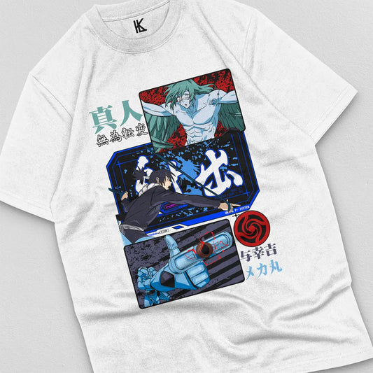 Mechamaru x Mahito Anime Tee