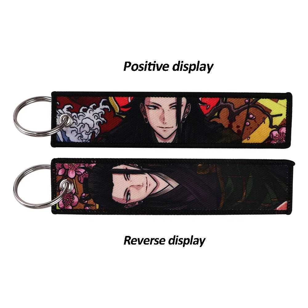 Jujutsu Kaisen Embroidered Keychains
