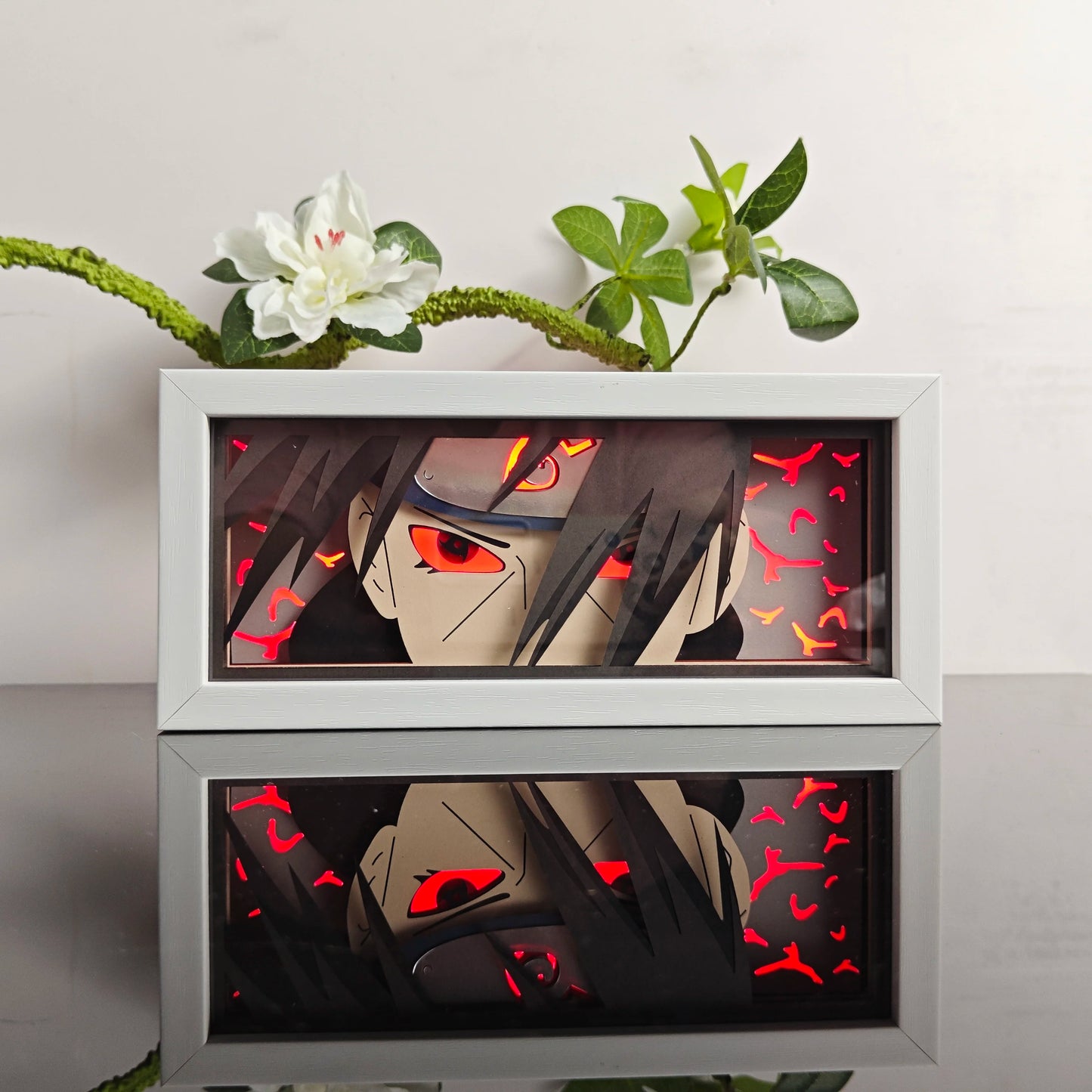Anime Paper-Cut 3D Night Light – 7-Color Remote Control Lamp