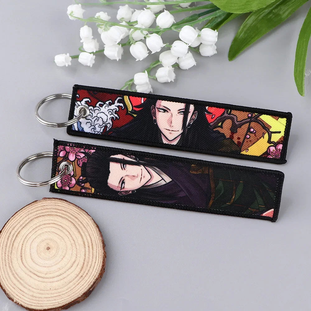Jujutsu Kaisen Embroidered Keychains