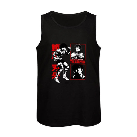 Baki Hanma Sleeveless Tank Top – Muscle Training Shirt