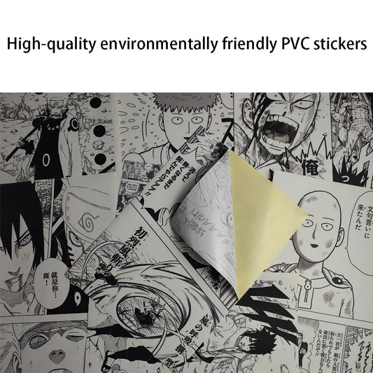 Anime Manga Wall Sticker Set – 21x30cm Posters (20–40pcs)