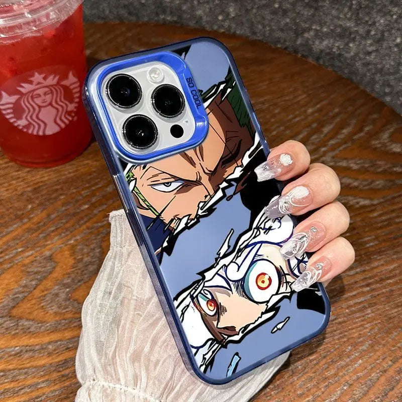One Piece Hard Plastic IMD Mobile Phone Case for iPhone