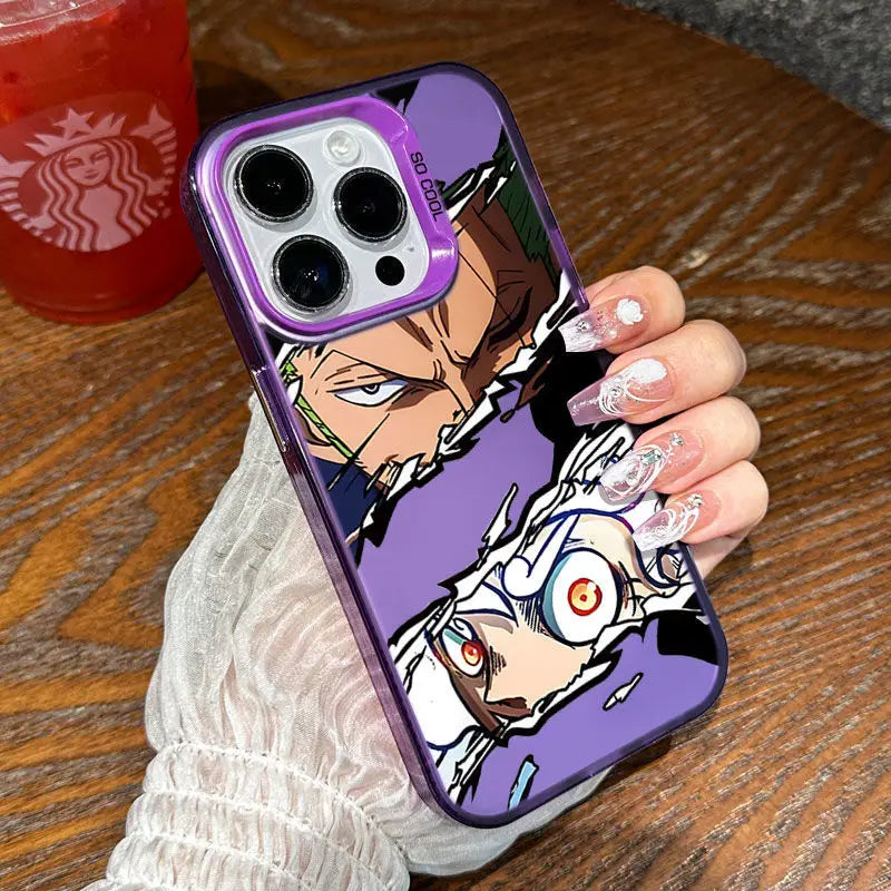 One Piece Hard Plastic IMD Mobile Phone Case for iPhone