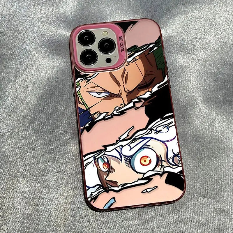 One Piece Hard Plastic IMD Mobile Phone Case for iPhone