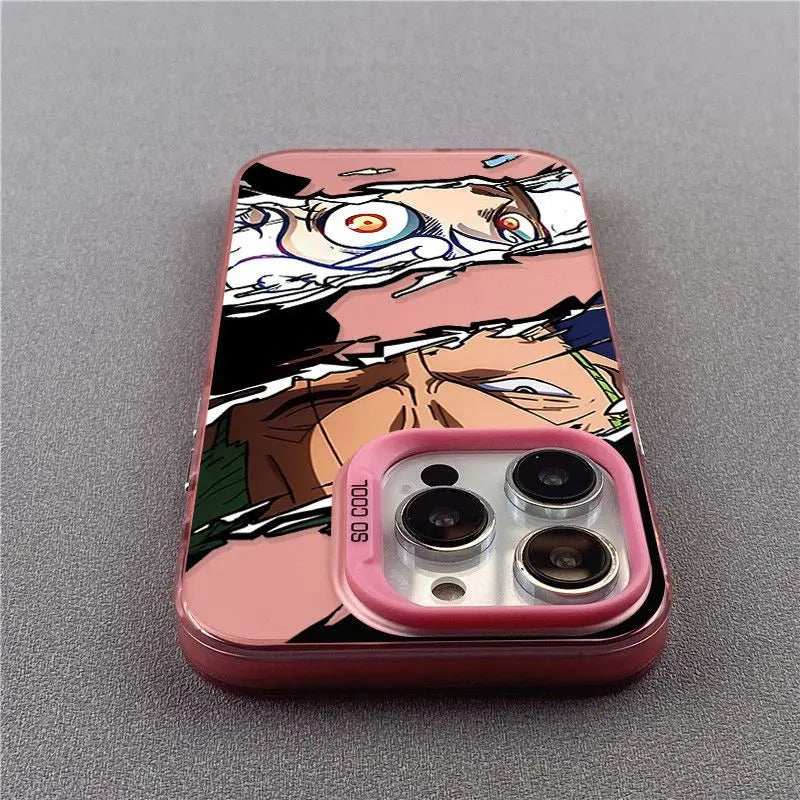 One Piece Hard Plastic IMD Mobile Phone Case for iPhone