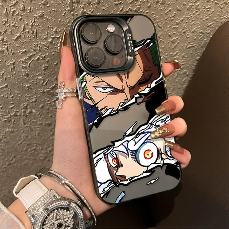 One Piece Hard Plastic IMD Mobile Phone Case for iPhone
