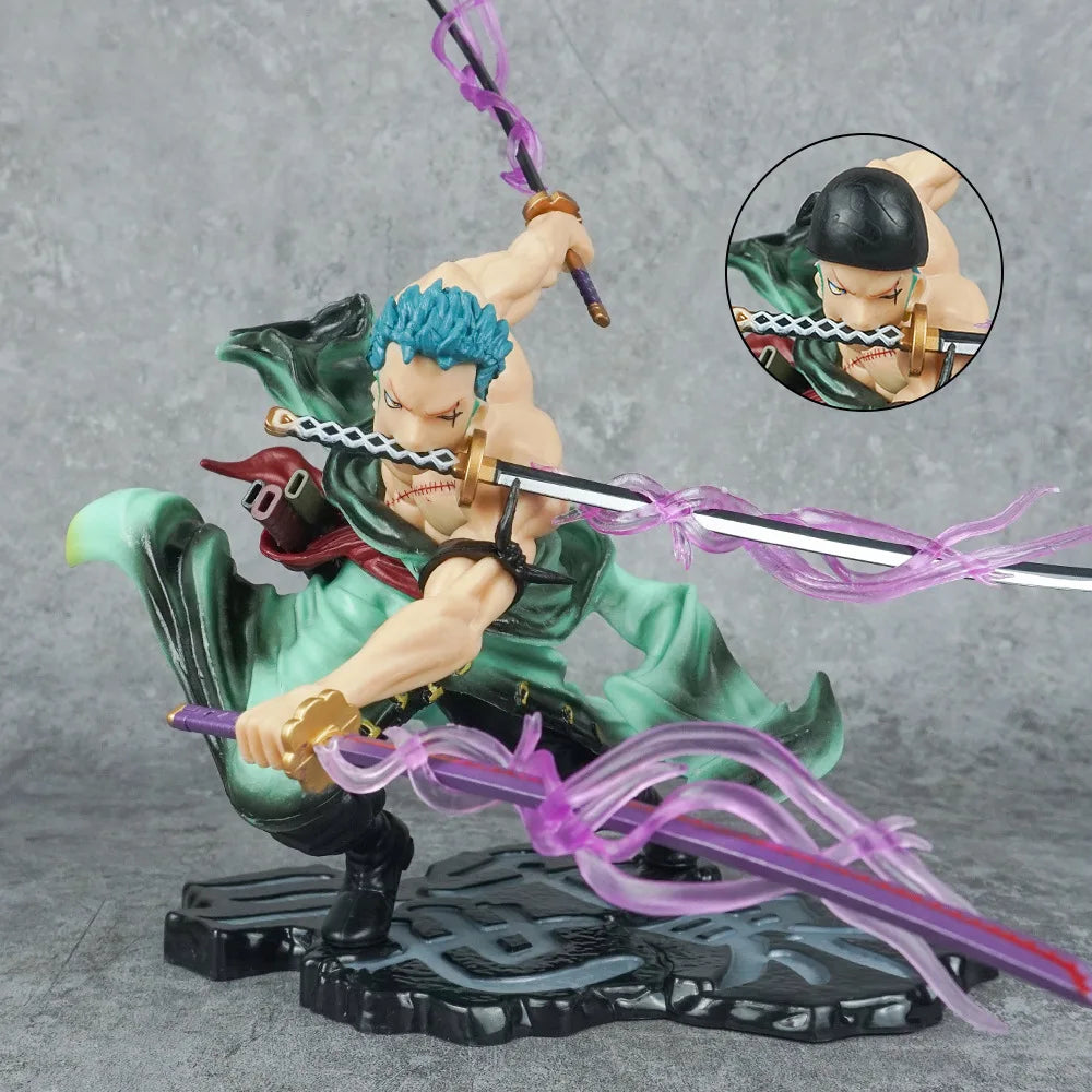 Three Thousand World Zoro Three Swords Flow Action Figure