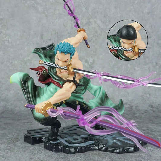 Three Thousand World Zoro Three Swords Flow Action Figure