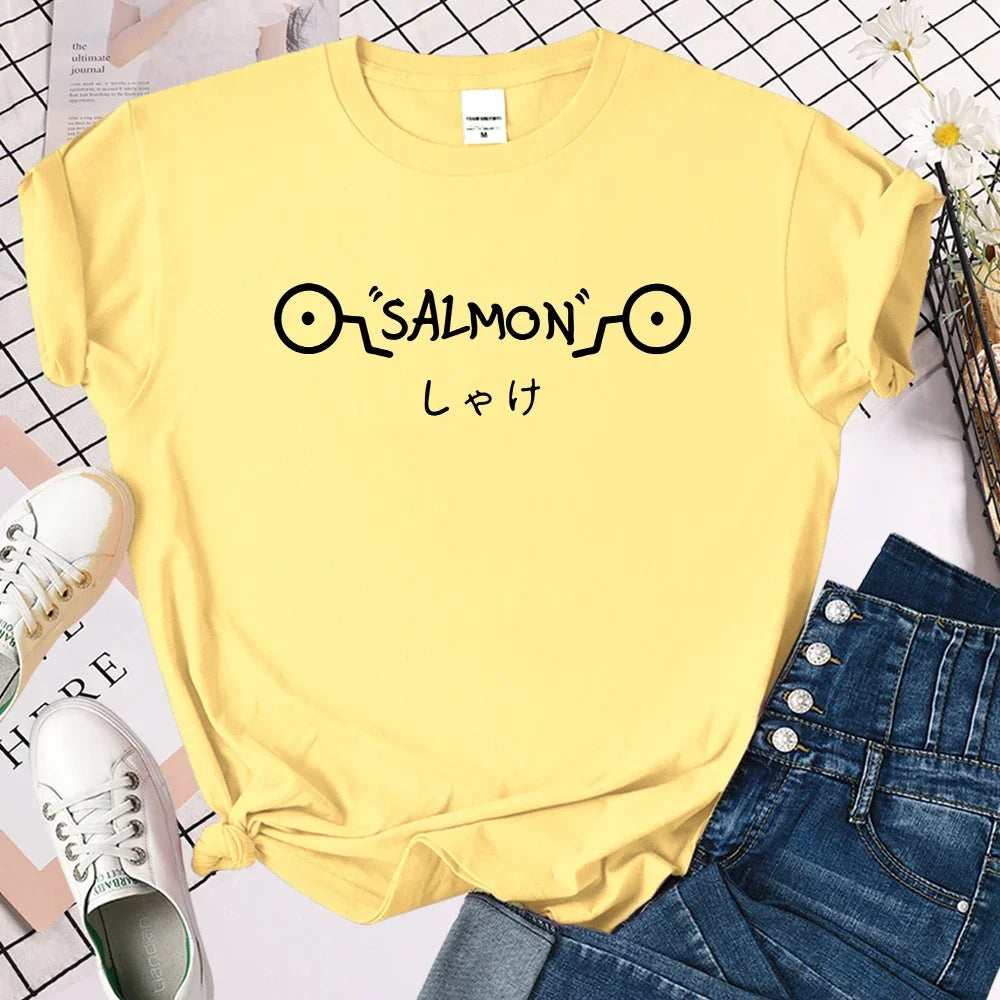 Women's “Salmon” Inumaki T-Shirt JJK