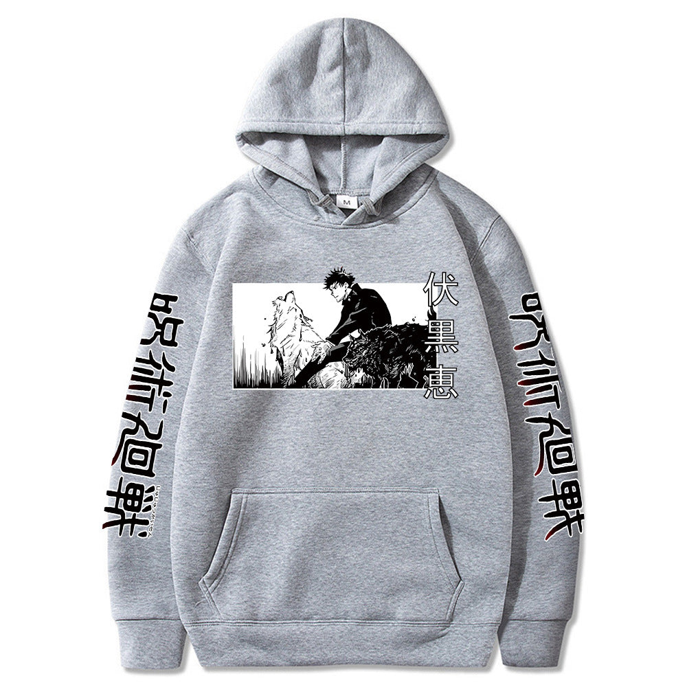 Back to Battle Anime Energy Pullover Hoodie (Unisex)