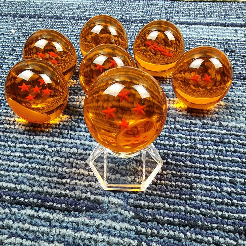 Dragon Ball Z 7-Star Crystal Ball Collectible Set – Desktop Decoration