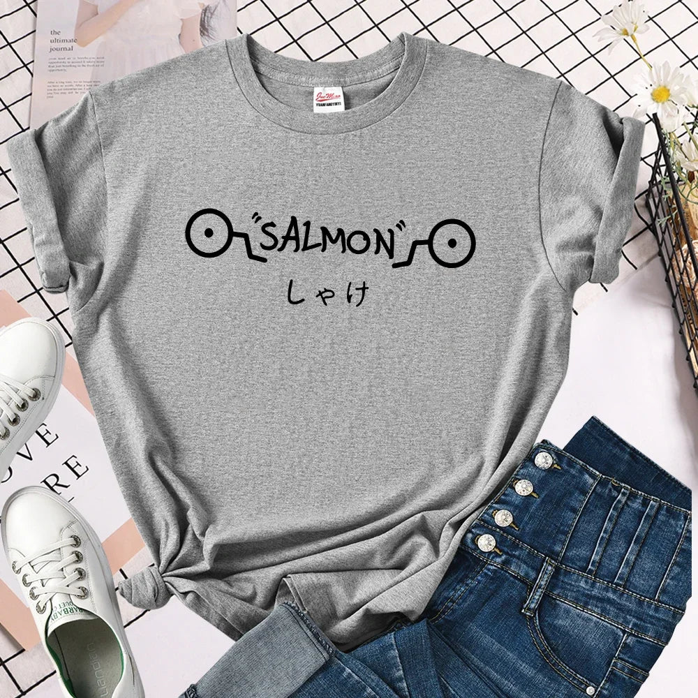 Women's “Salmon” Inumaki T-Shirt JJK