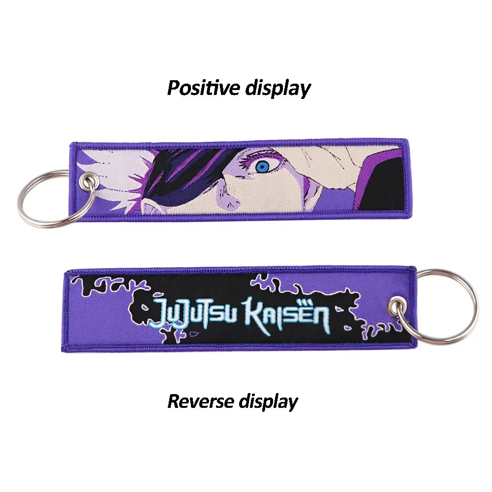 Jujutsu Kaisen Embroidered Keychains