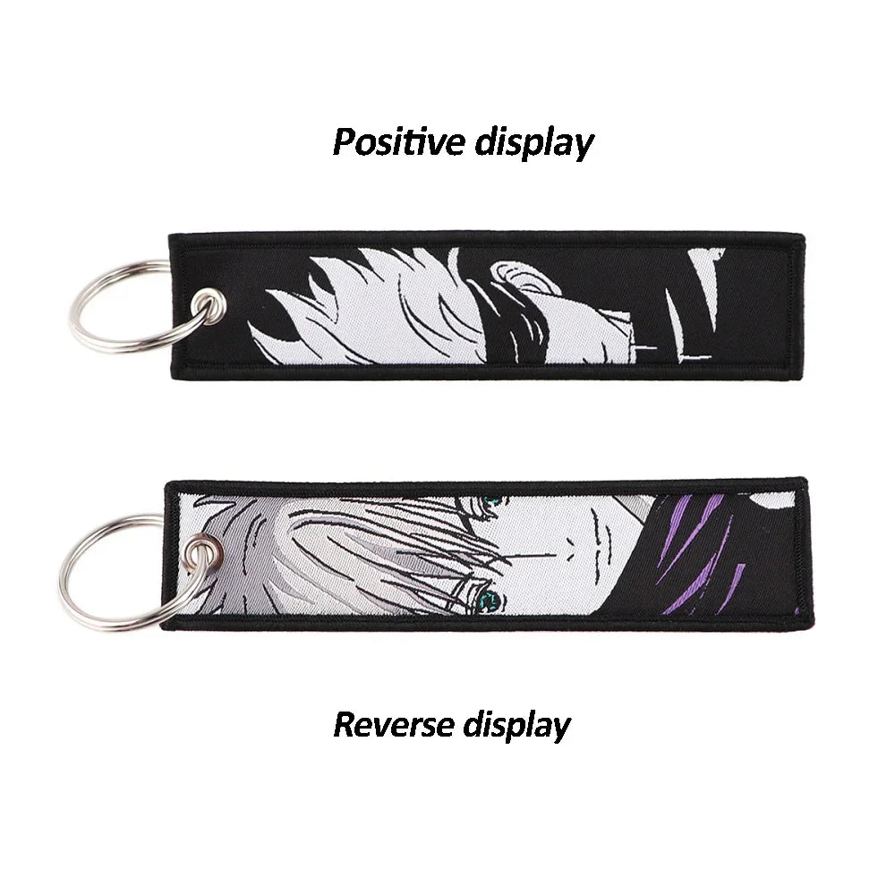 Jujutsu Kaisen Embroidered Keychains
