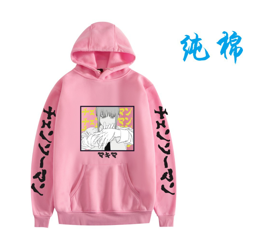 Chainsaw Man Cotton Anime Streetwear