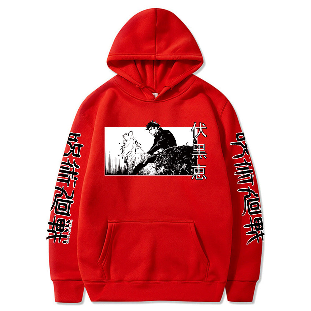 Back to Battle Anime Energy Pullover Hoodie (Unisex)